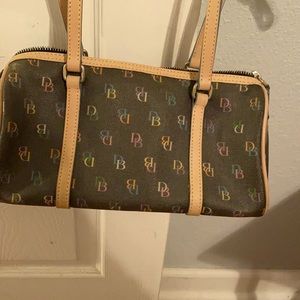 Dooney vintage barrel purse